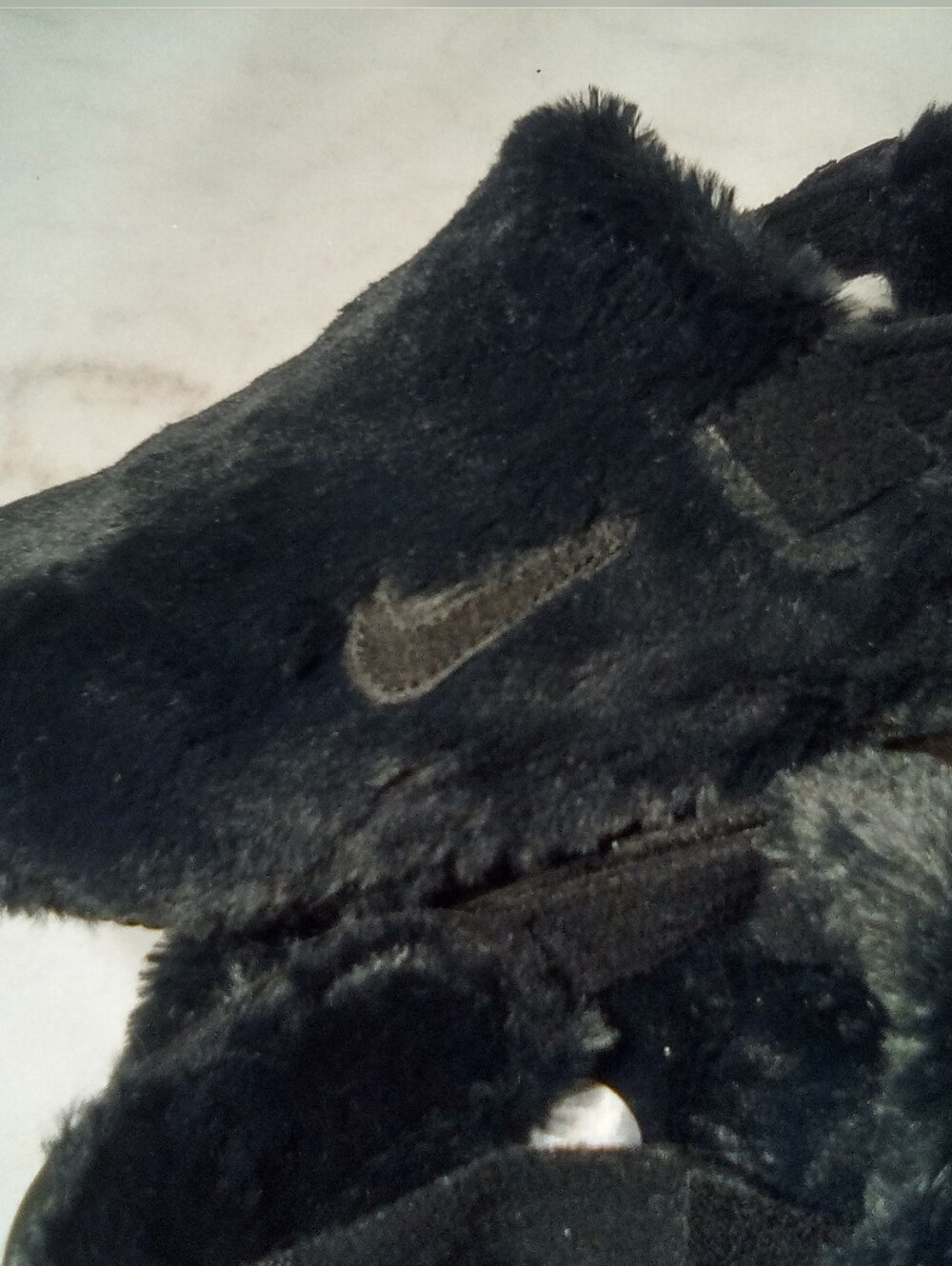 Black Nike Slip-on Mules